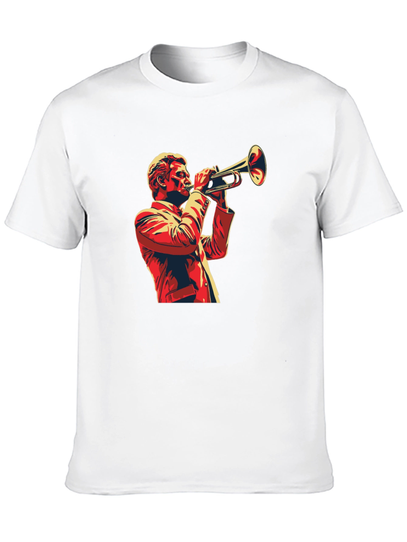 Jazz Trumpet Player Graphic T-Shirt