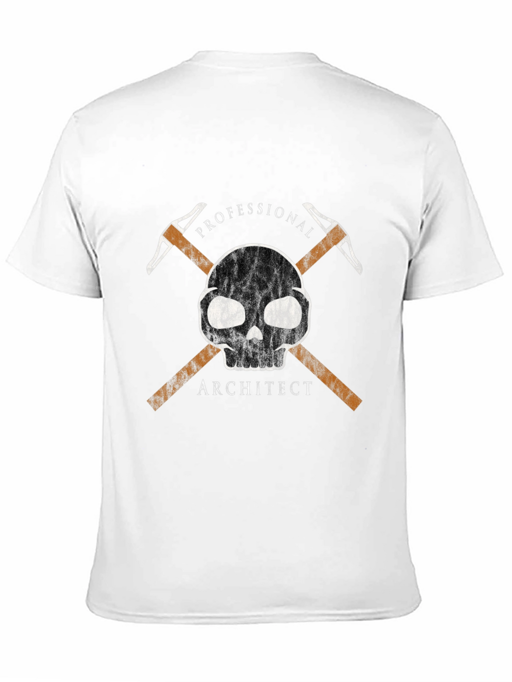 Professional Architect Skull Graphic Tee