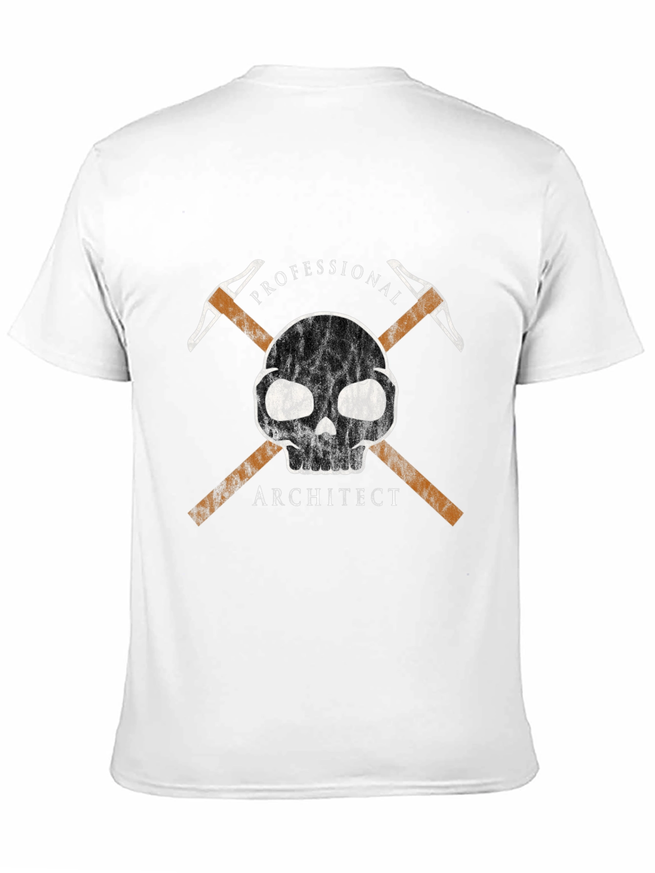 Professional Architect Skull Graphic Tee