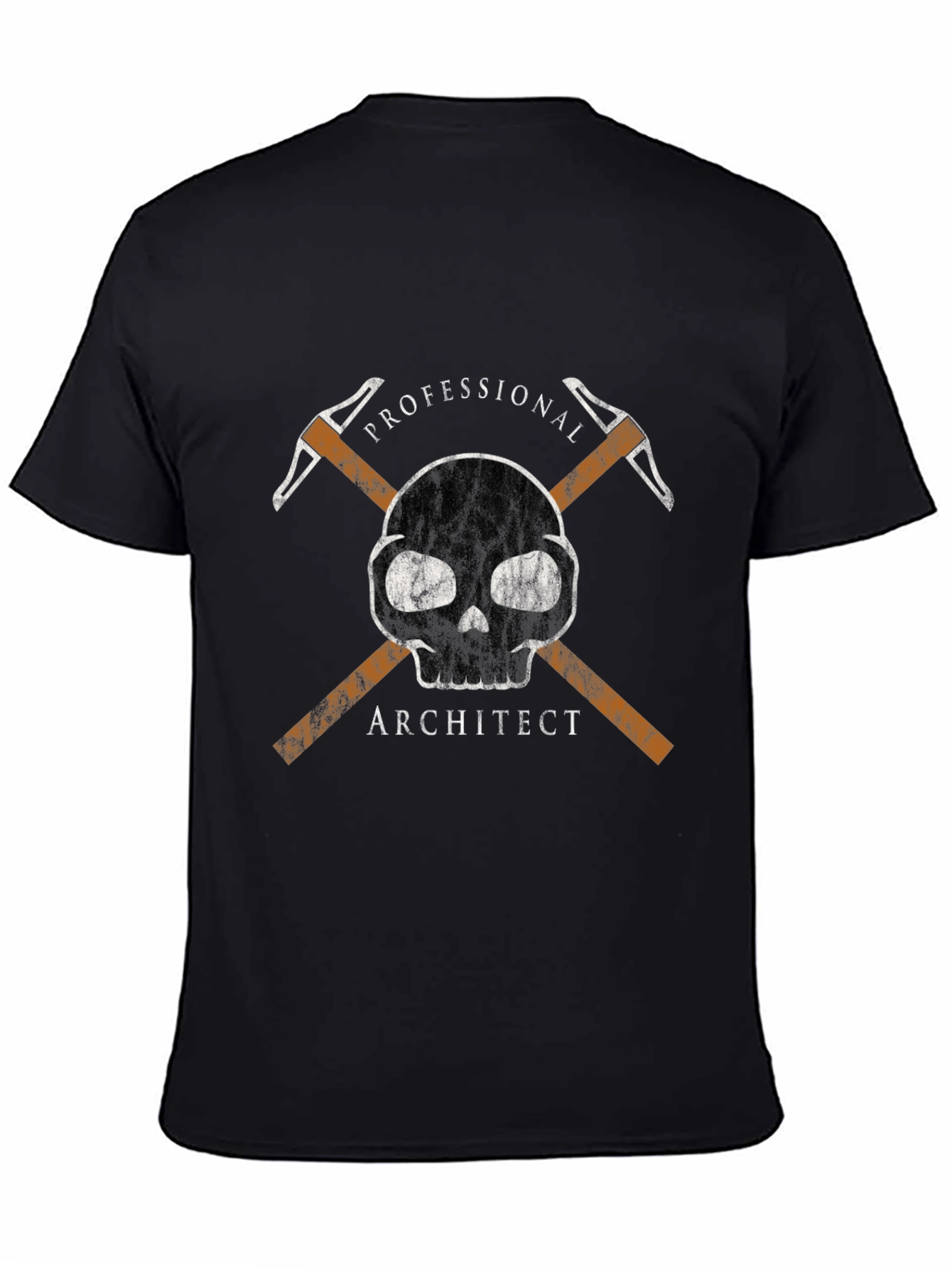 Professional Architect Skull Graphic Tee