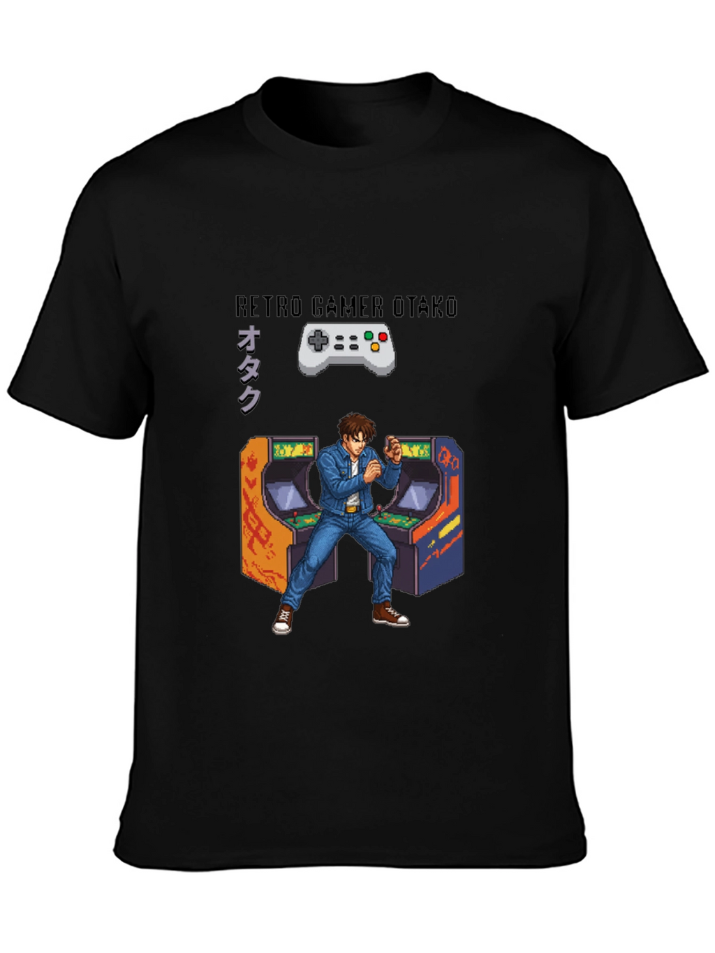 Retro Gamer Otaku Graphic Tee