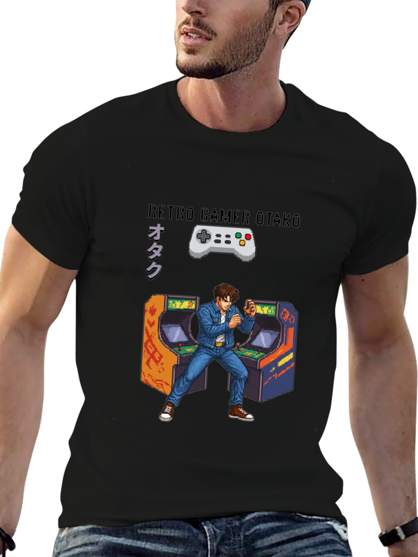 Retro Gamer Otaku Graphic Tee