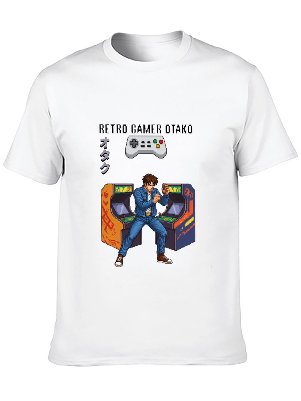 Retro Gamer Otaku Graphic Tee