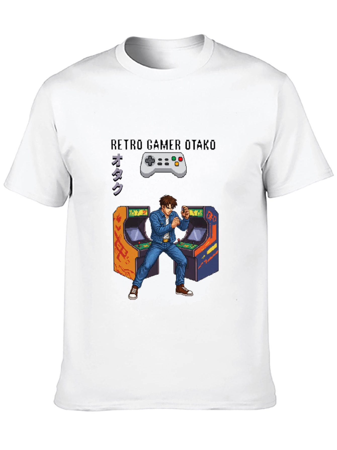 Retro Gamer Otaku Graphic Tee