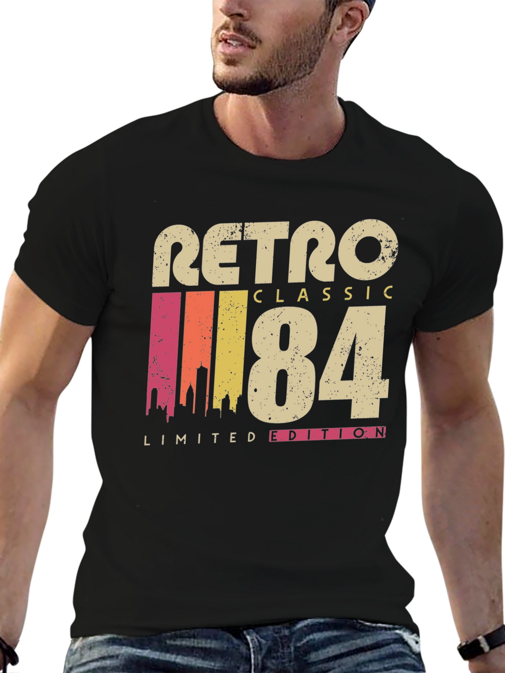 Retro Classic 1984 Limited Edition Black T-Shirt
