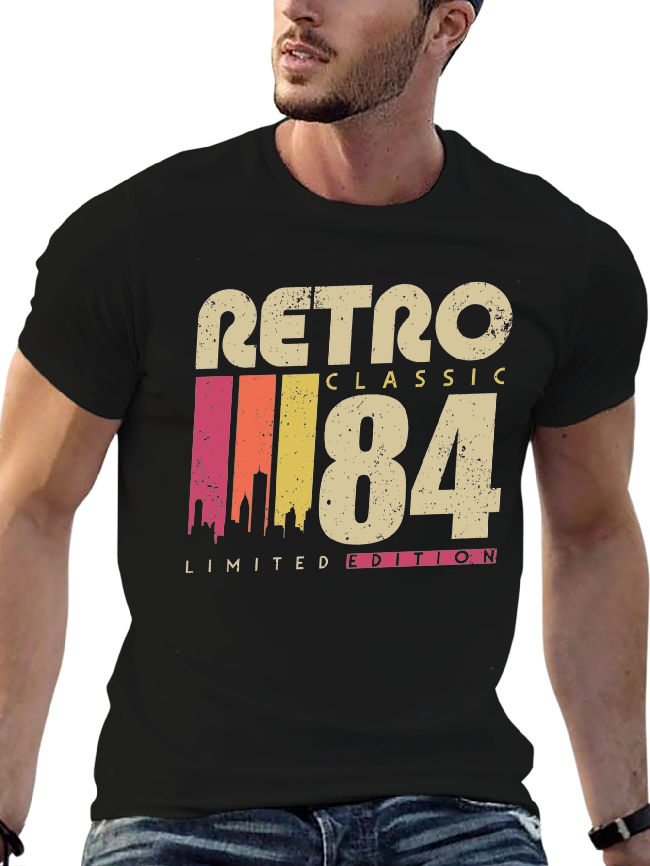 Retro Classic 1984 Limited Edition Black T-Shirt