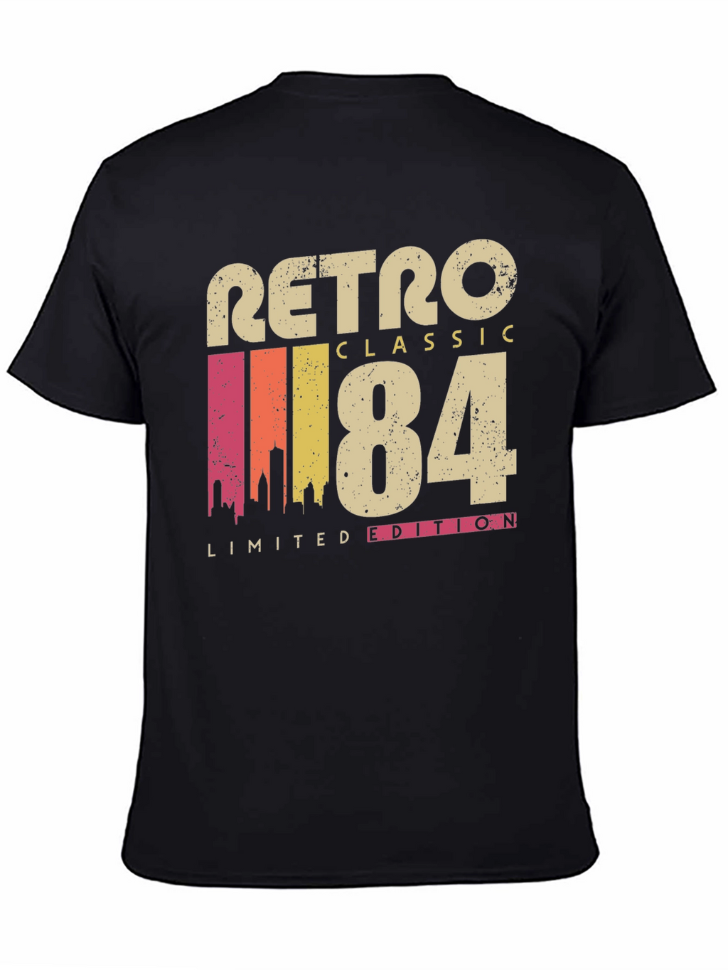 Retro Classic 1984 Limited Edition Black T-Shirt