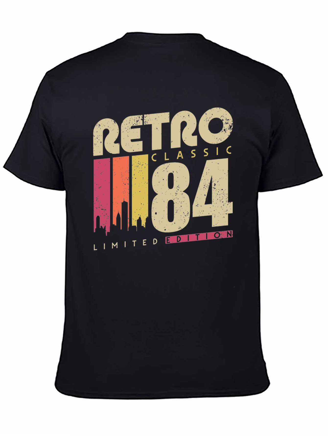 Retro Classic 1984 Limited Edition Black T-Shirt