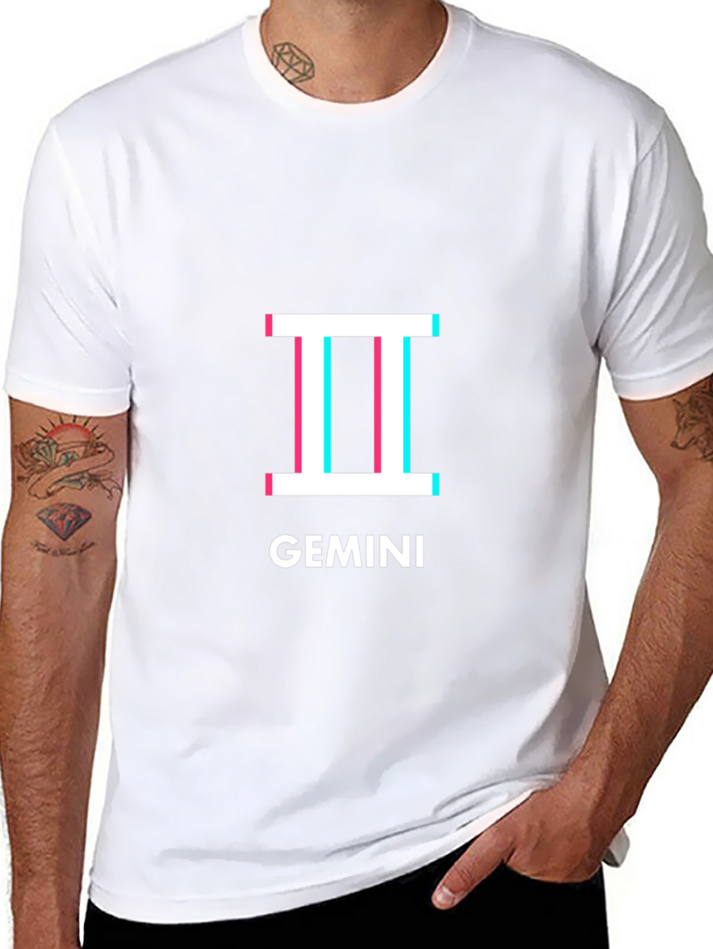 Gemini Zodiac Sign T-Shirt