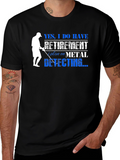 Funny Metal Detecting Retirement Plan T-Shirt