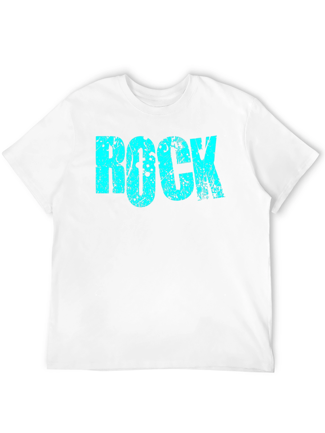 Rock Graphic T-Shirt Black Cotton Tee