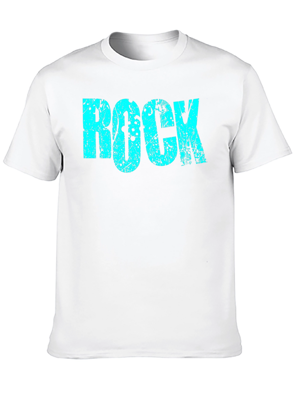 Rock Graphic T-Shirt Black Cotton Tee