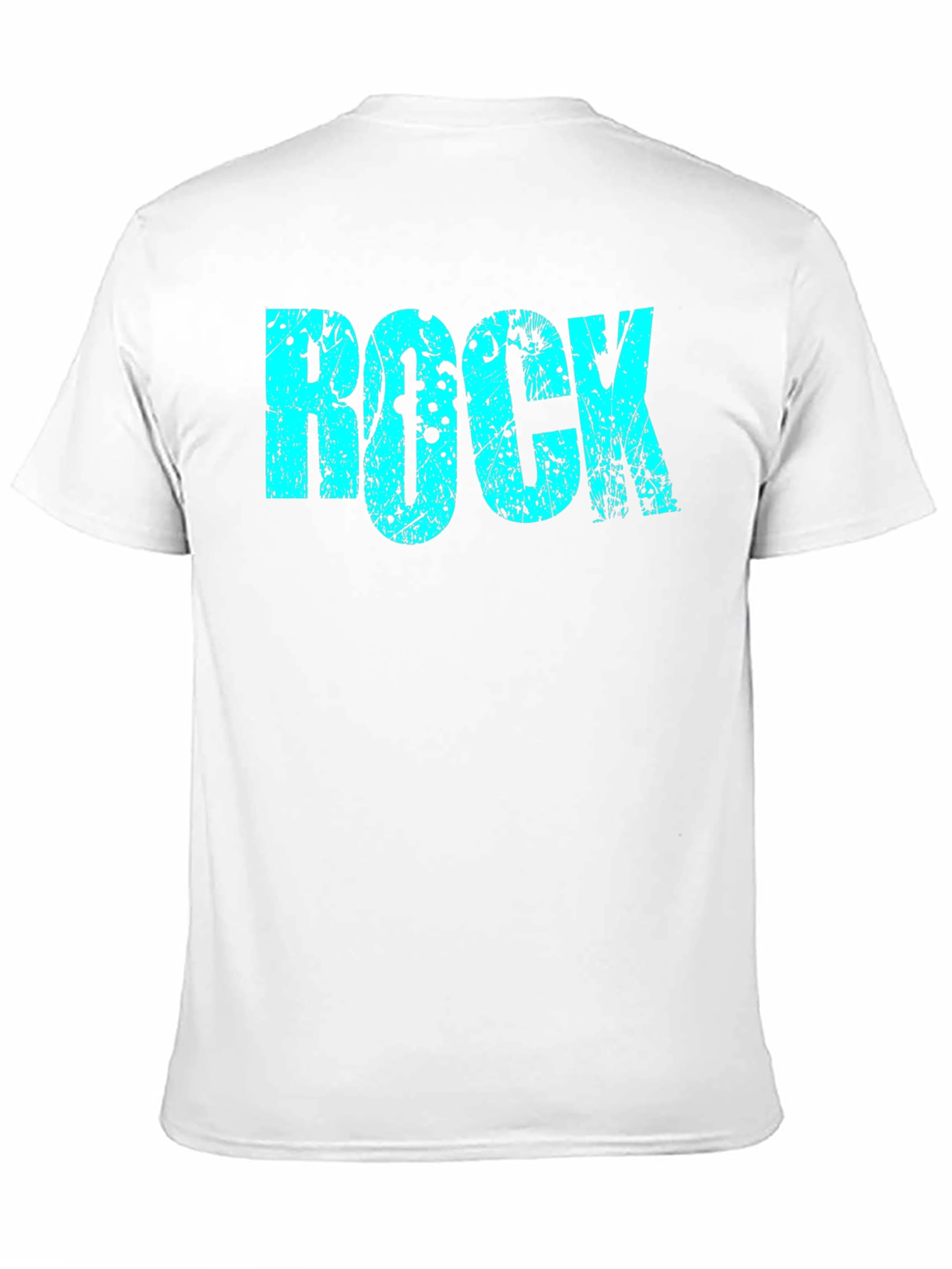 Rock Graphic T-Shirt Black Cotton Tee