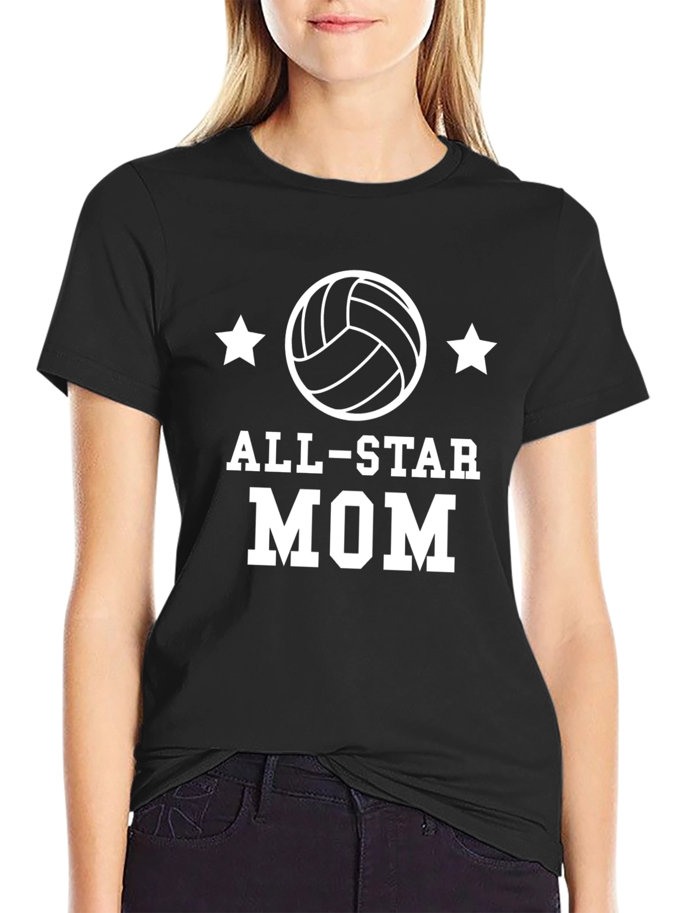 All-Star Mom Volleyball T-Shirt