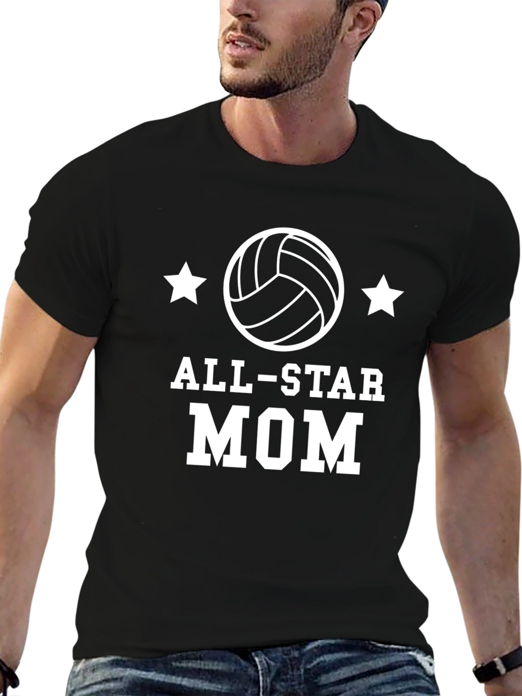 All-Star Mom Volleyball T-Shirt