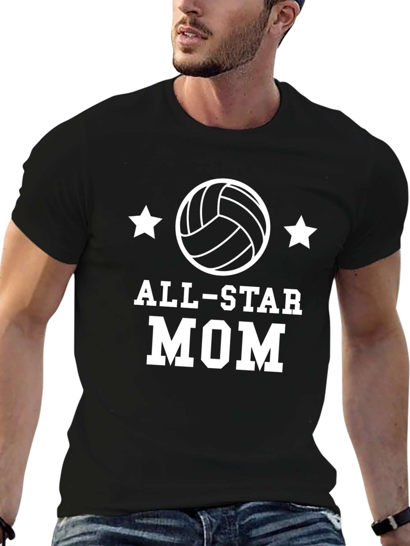 All-Star Mom Volleyball T-Shirt