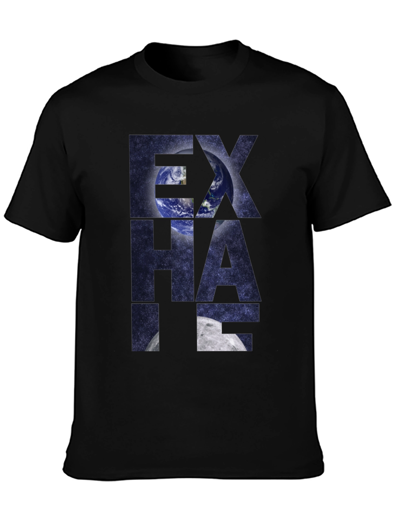 Exhale Earth & Moon Graphic Tee
