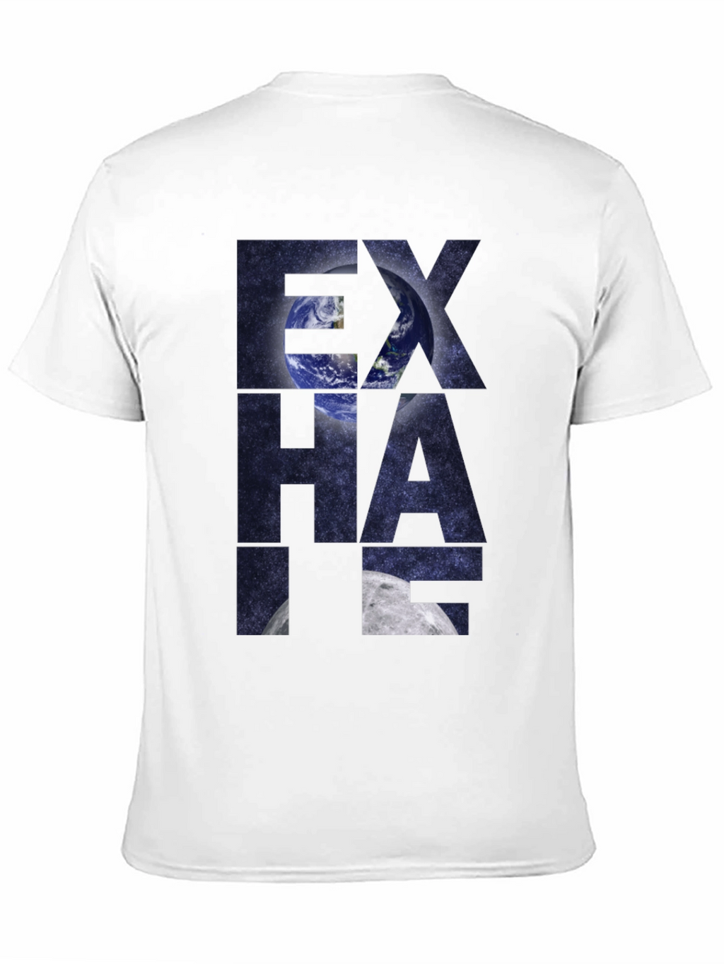 Exhale Earth & Moon Graphic Tee