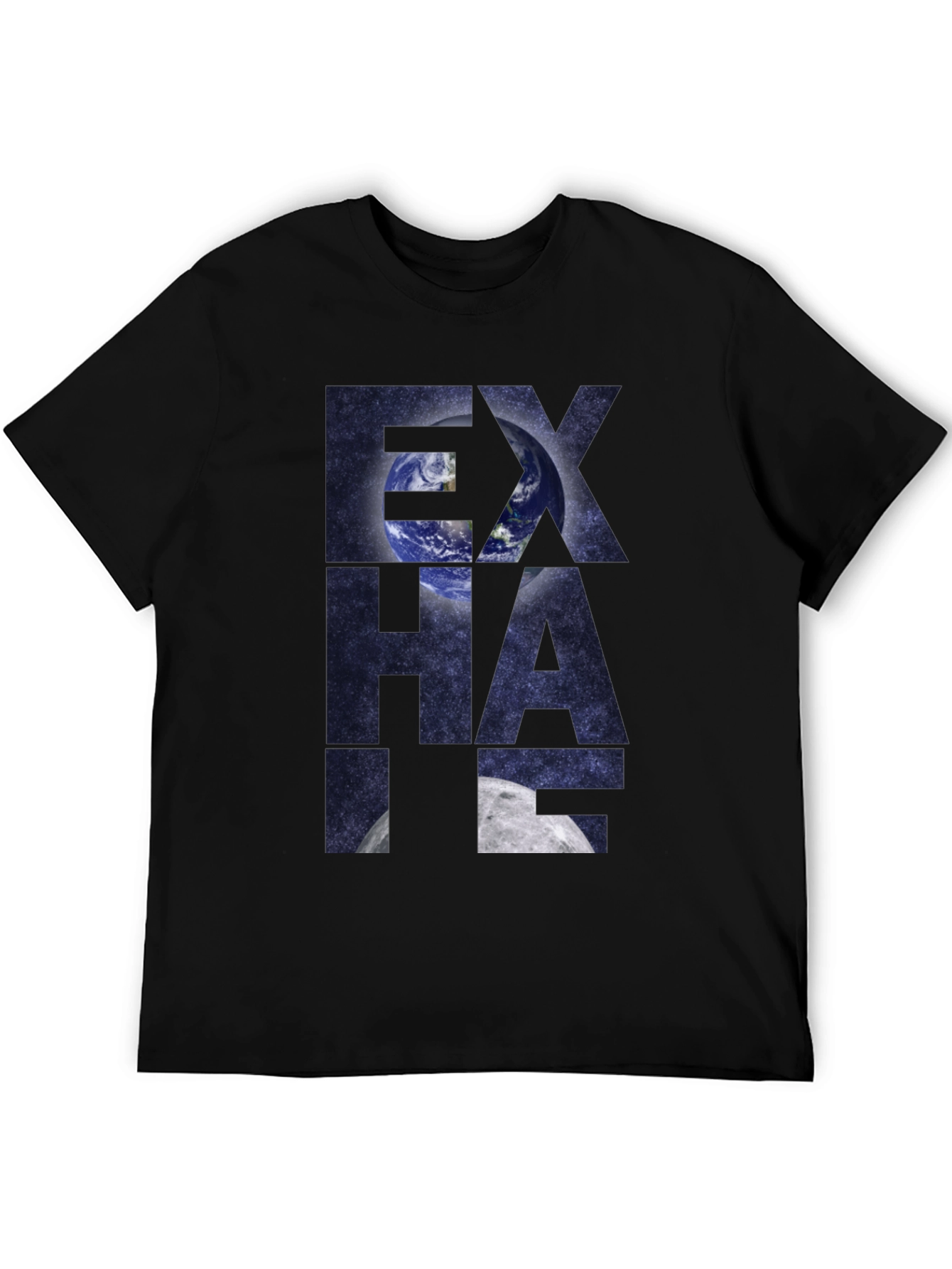 Exhale Earth & Moon Graphic Tee