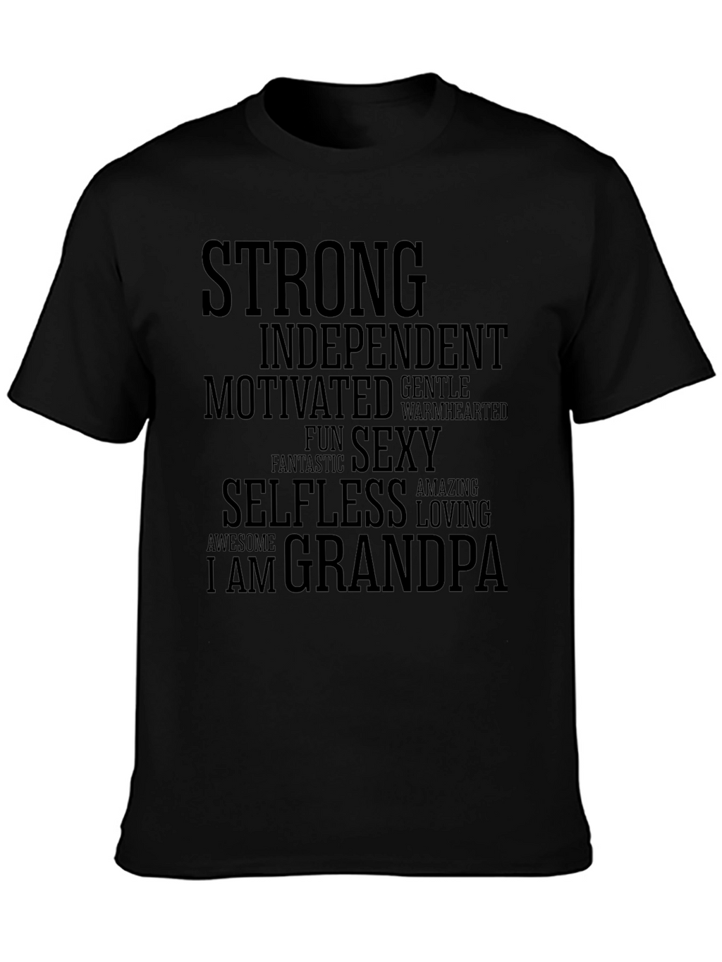 Strong Grandpa T-Shirt - Soft Cotton Blend Tee
