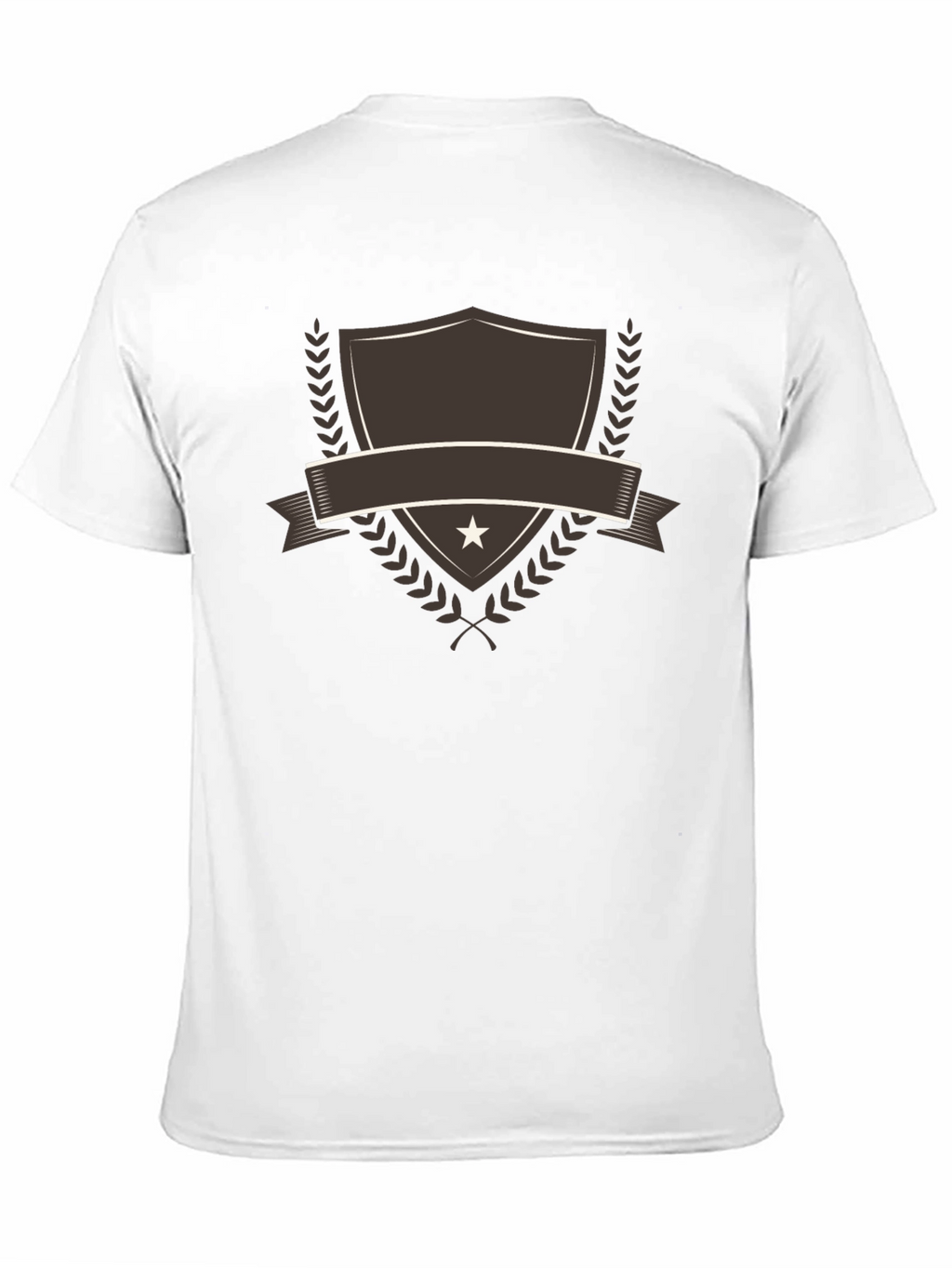 Emblem Shield Graphic Tee - Stylish Casual Shirt