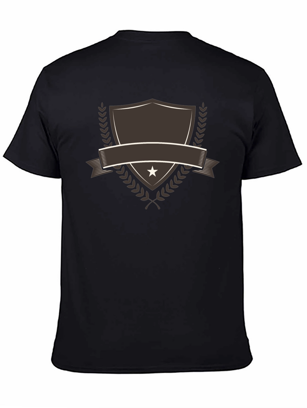 Emblem Shield Graphic Tee - Stylish Casual Shirt