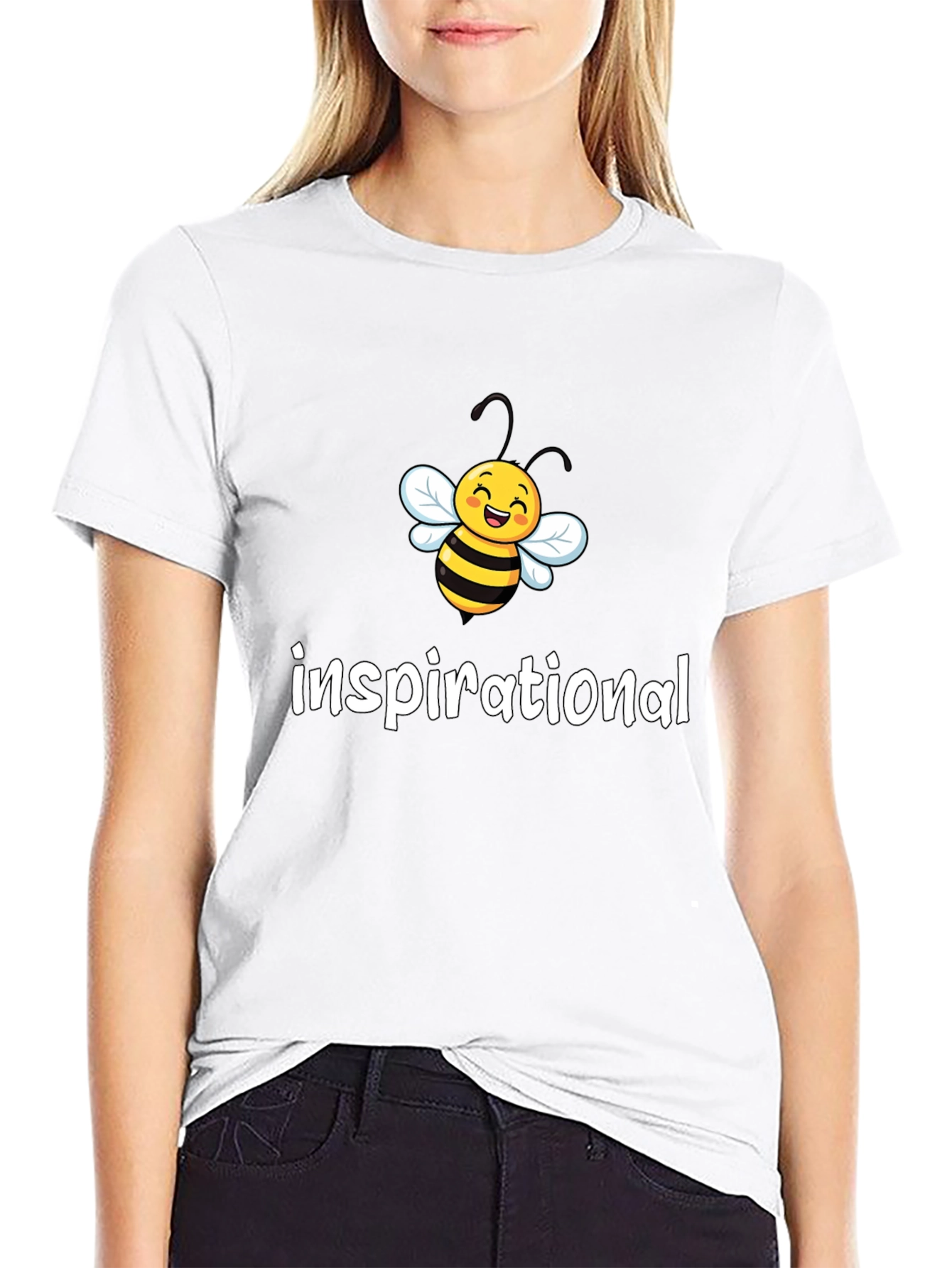 Inspirational Bee Graphic T-Shirt