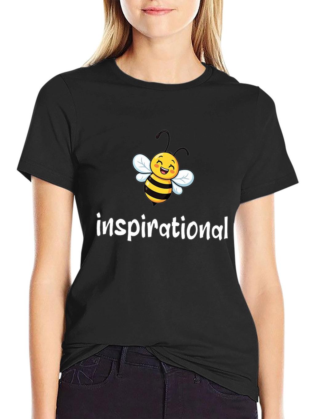 Inspirational Bee Graphic T-Shirt