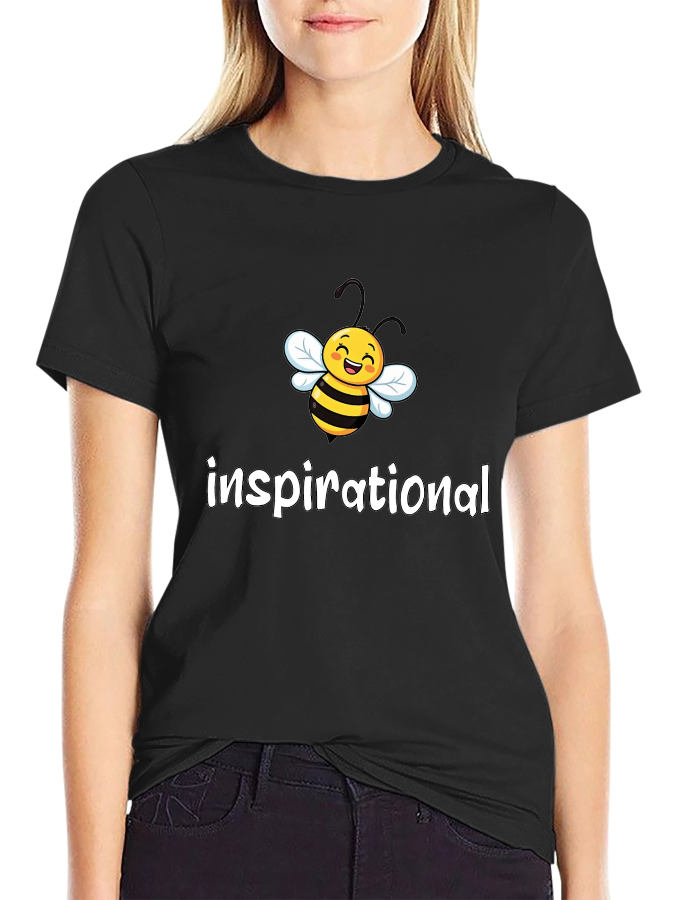 Inspirational Bee Graphic T-Shirt