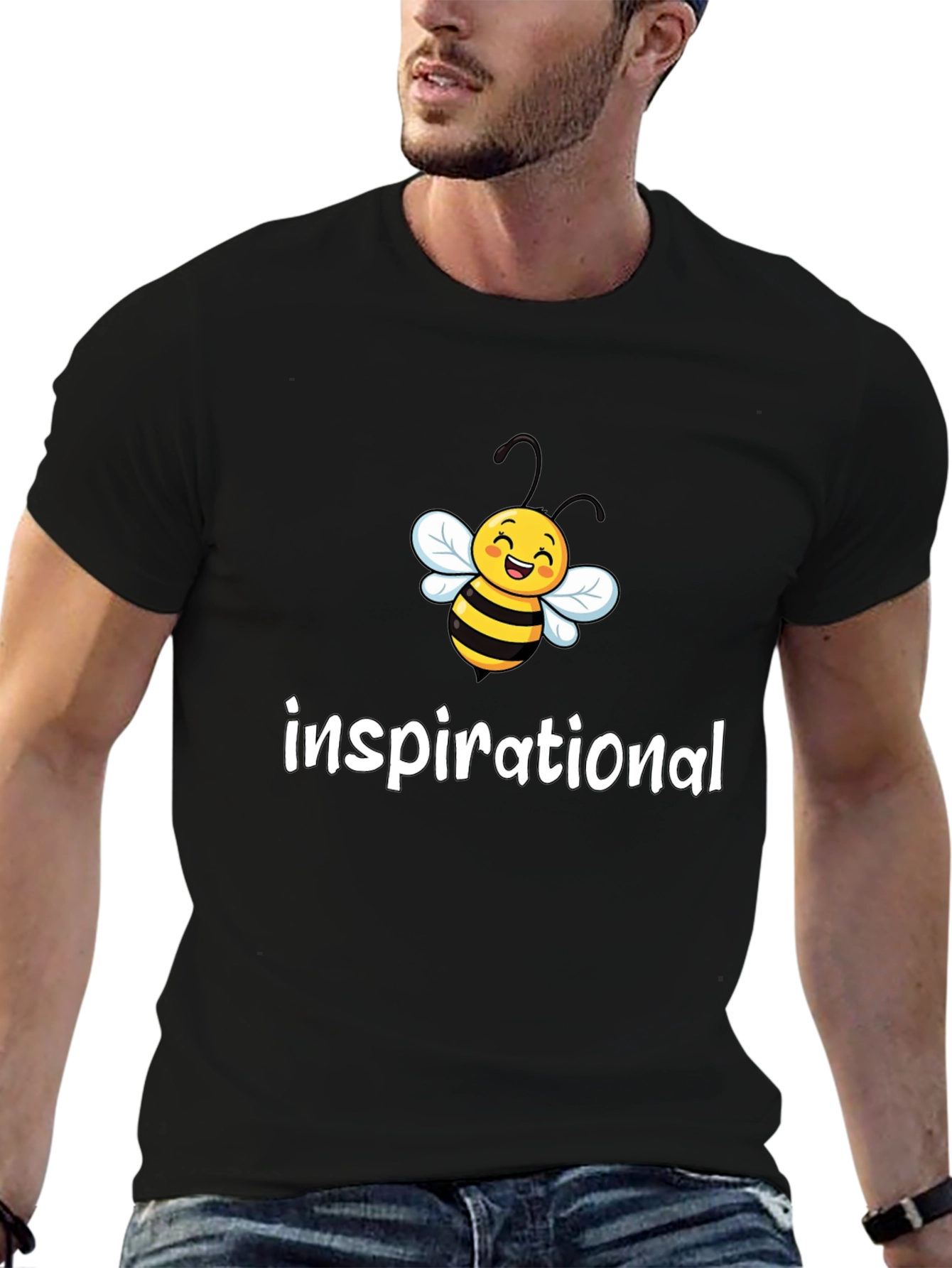 Inspirational Bee Graphic T-Shirt