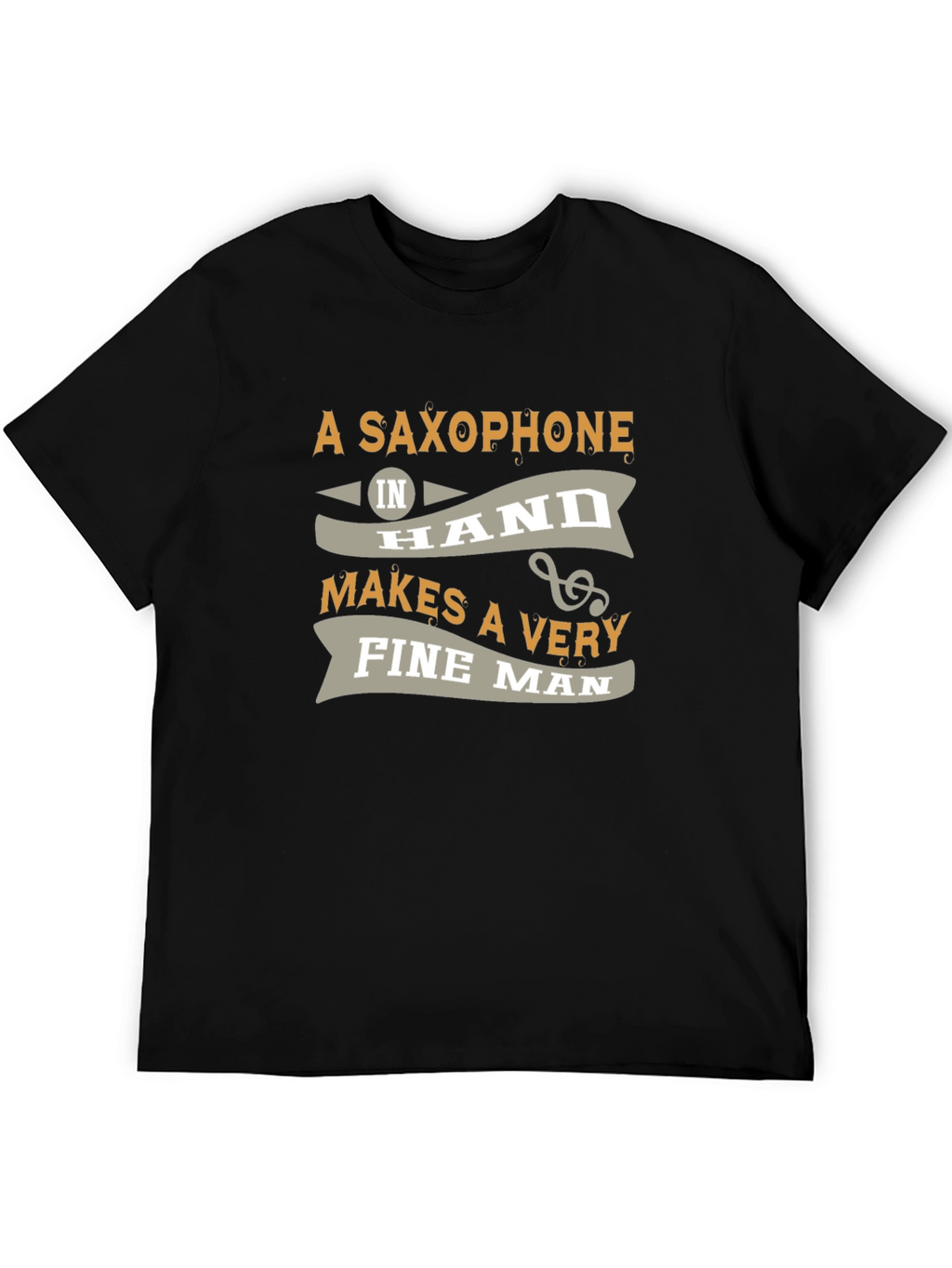 Saxophone Man T-Shirt - Musician Gift