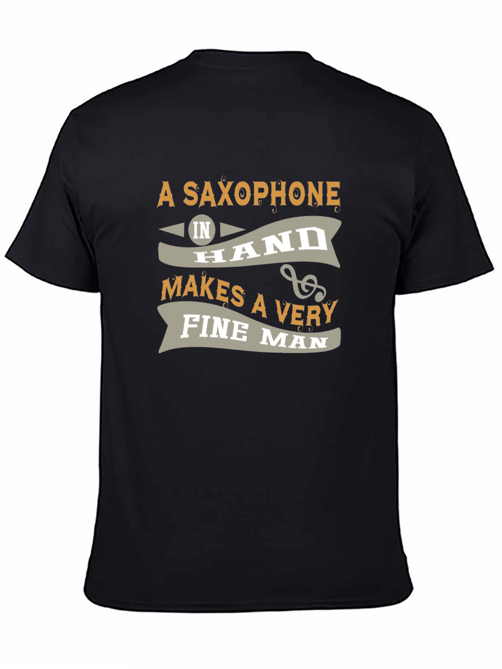 Saxophone Man T-Shirt - Musician Gift