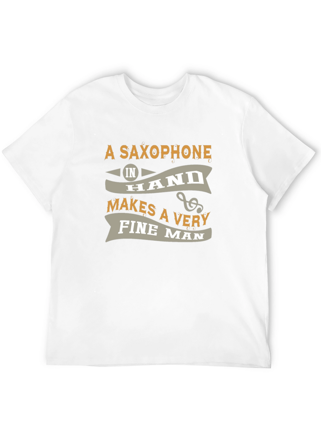 Saxophone Man T-Shirt - Musician Gift