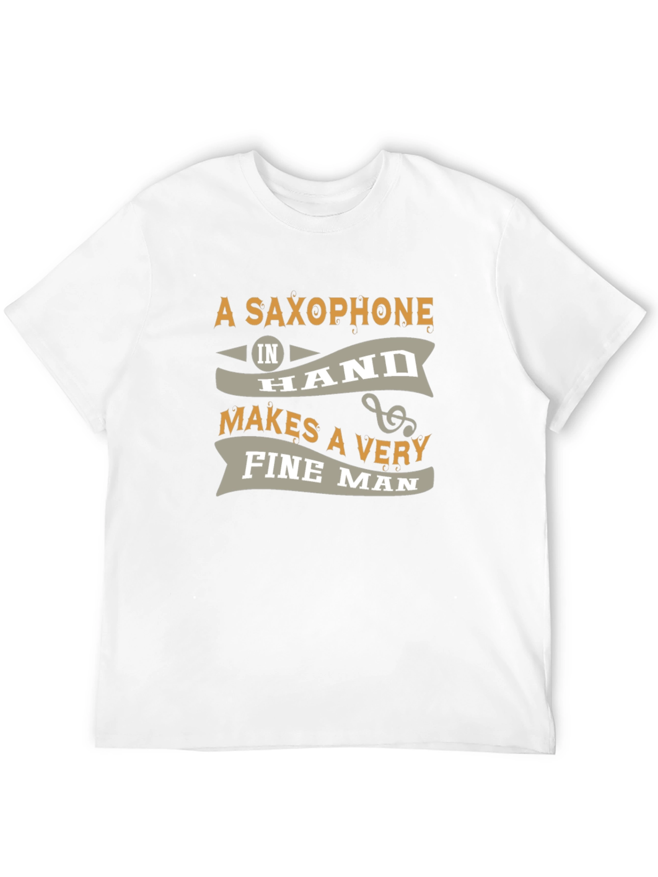 Saxophone Man T-Shirt - Musician Gift