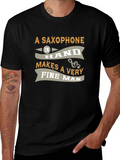 Saxophone Man T-Shirt - Musician Gift