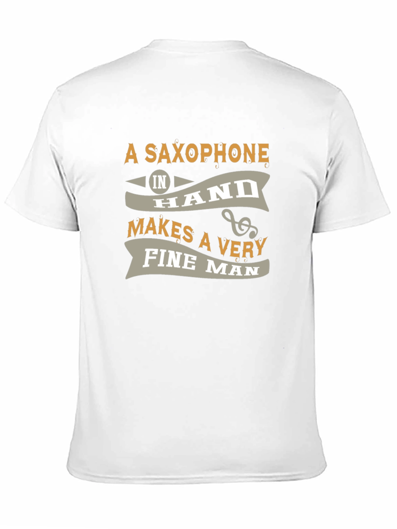 Saxophone Man T-Shirt - Musician Gift