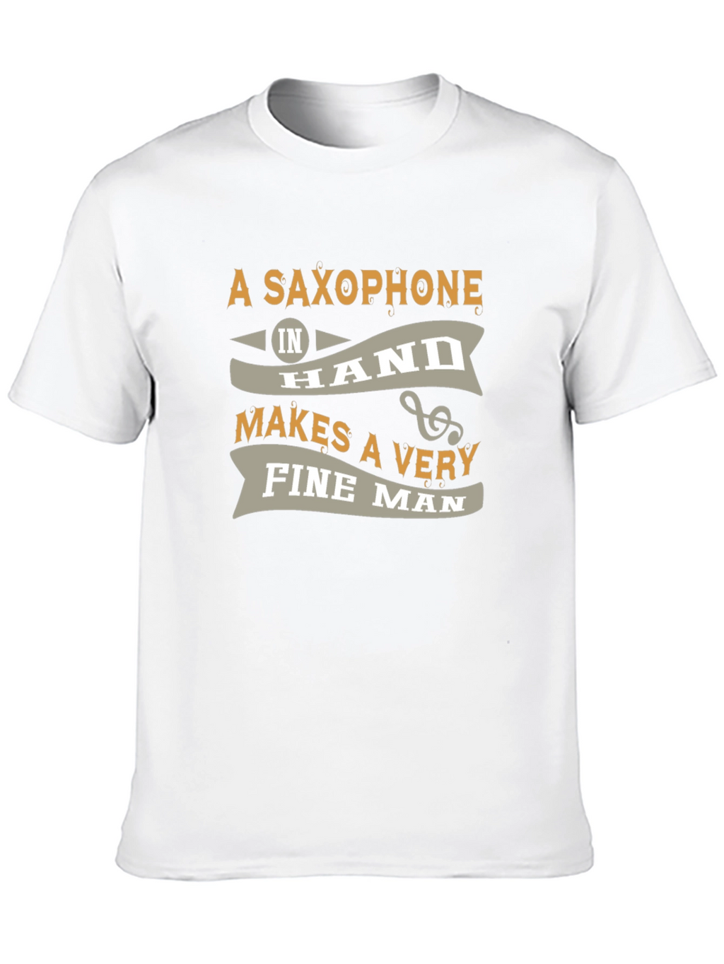 Saxophone Man T-Shirt - Musician Gift