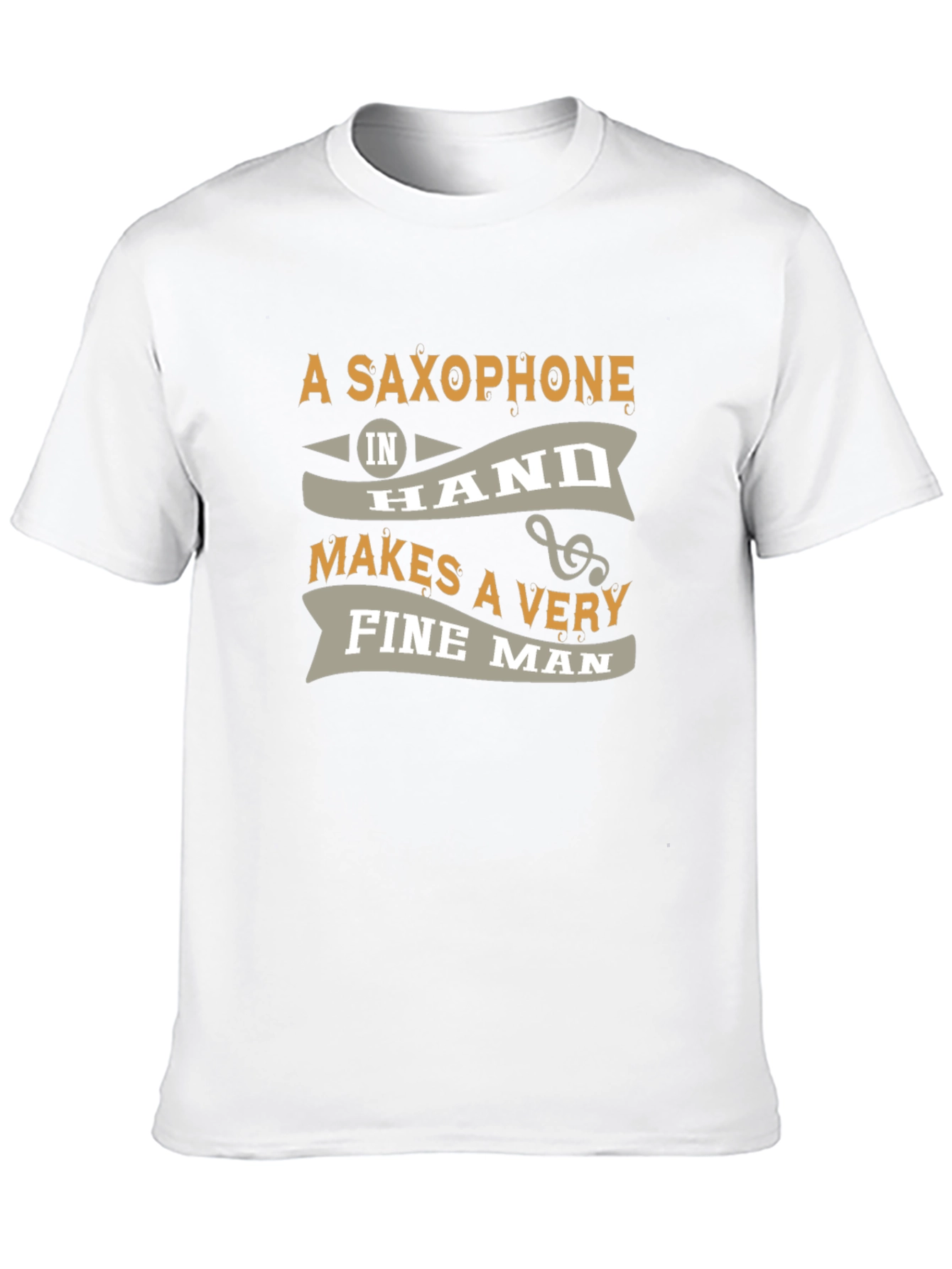Saxophone Man T-Shirt - Musician Gift
