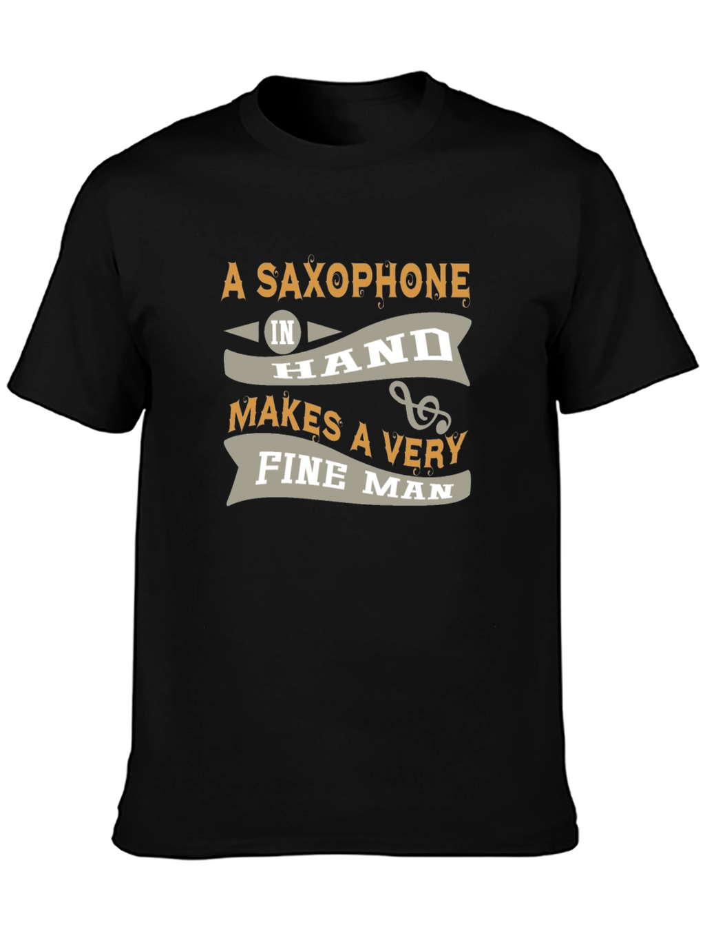 Saxophone Man T-Shirt - Musician Gift