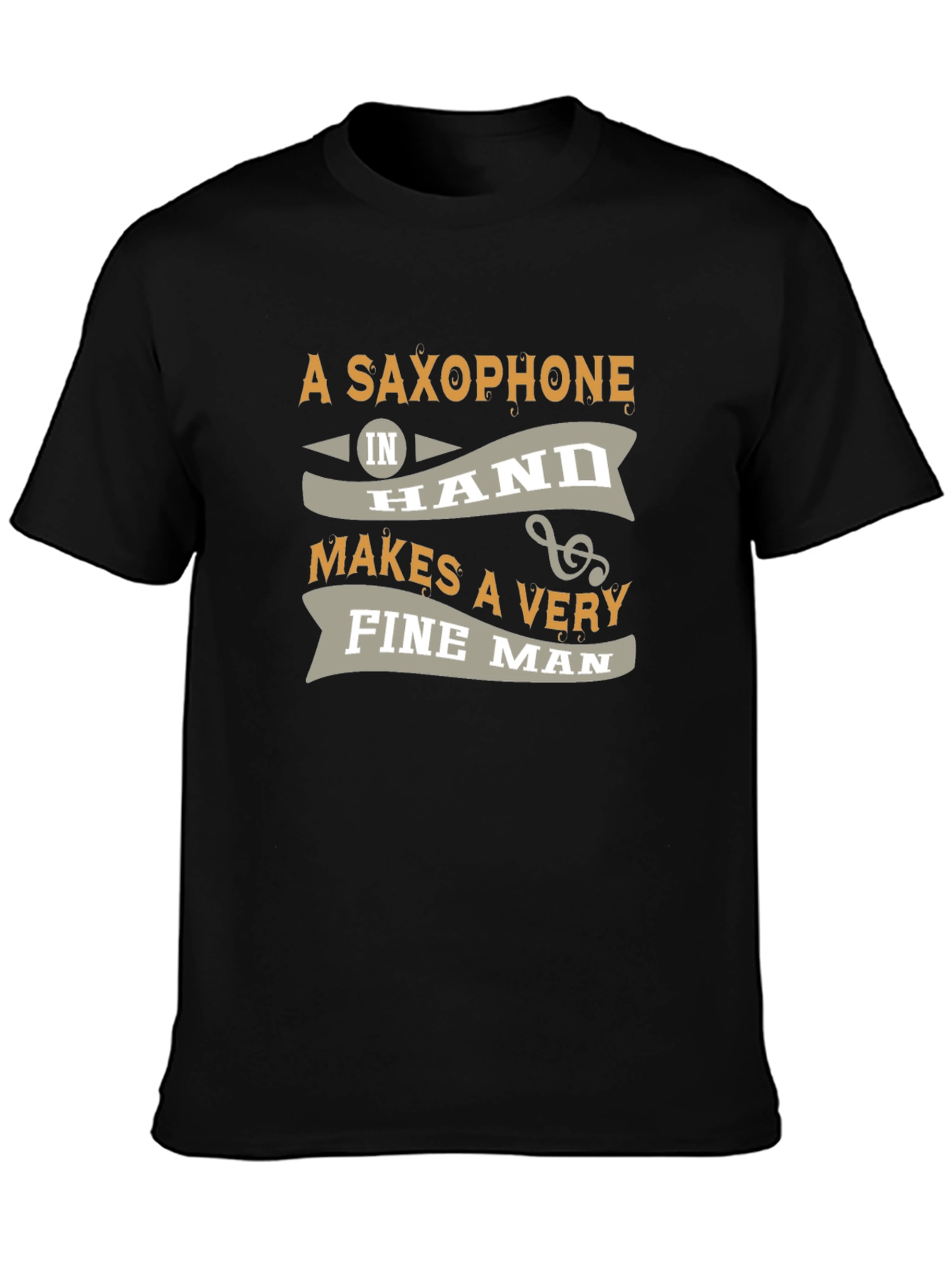 Saxophone Man T-Shirt - Musician Gift