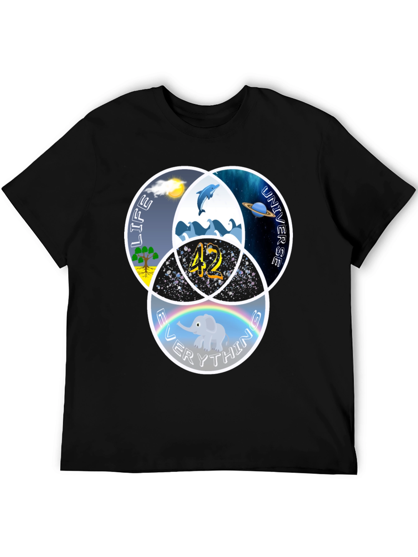 Life The Universe & Everything Graphic Tee