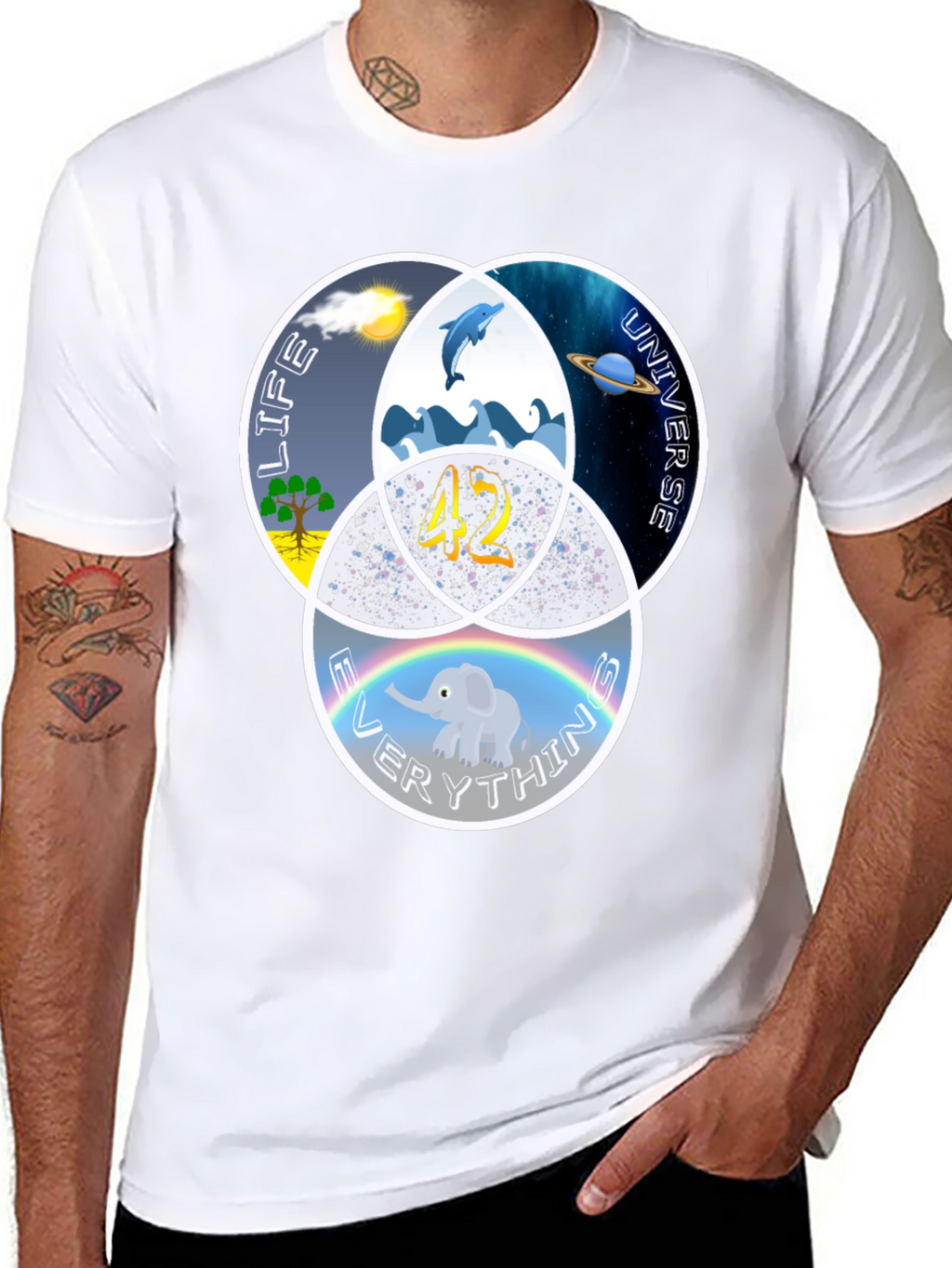 Life The Universe & Everything Graphic Tee