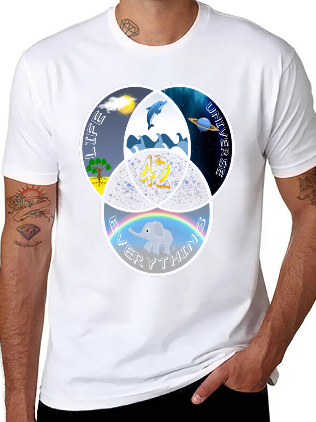 Life The Universe & Everything Graphic Tee
