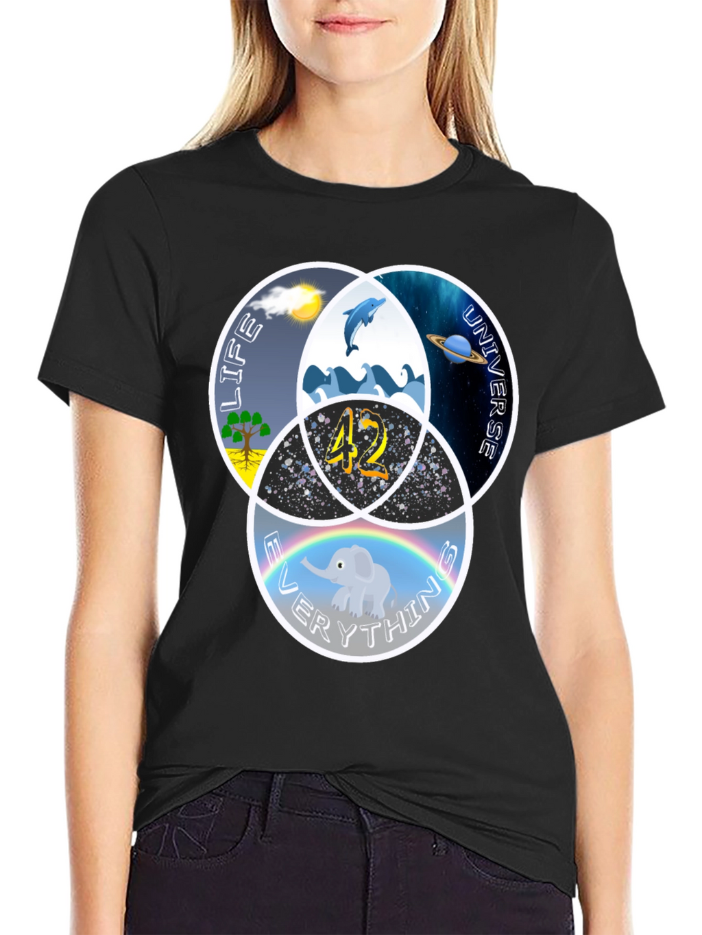 Life The Universe & Everything Graphic Tee