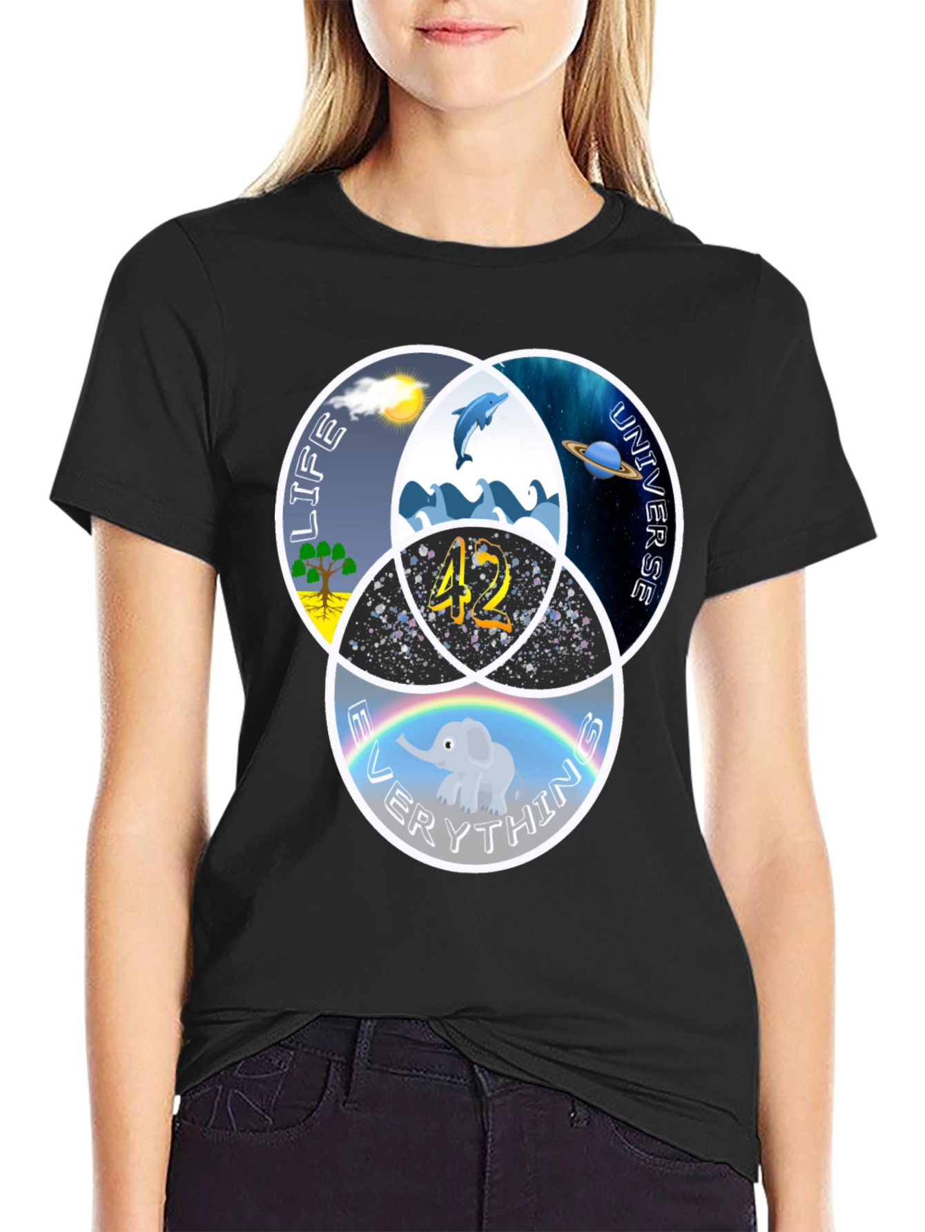 Life The Universe & Everything Graphic Tee