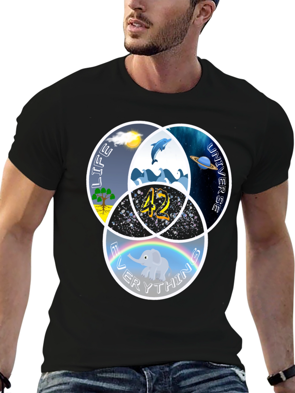 Life The Universe & Everything Graphic Tee