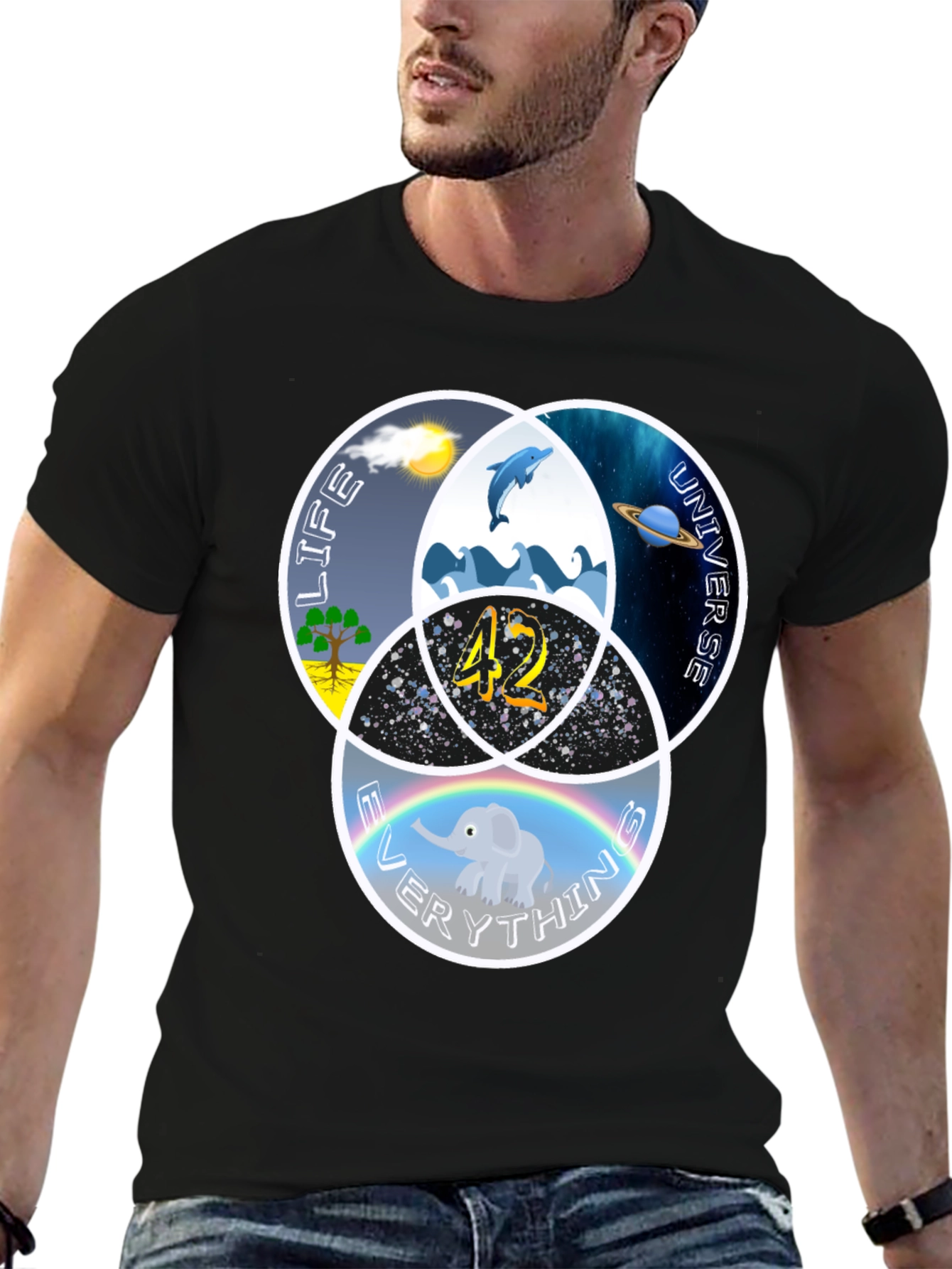 Life The Universe & Everything Graphic Tee