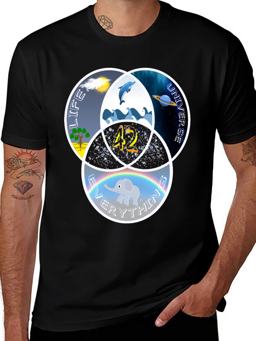Life The Universe & Everything Graphic Tee