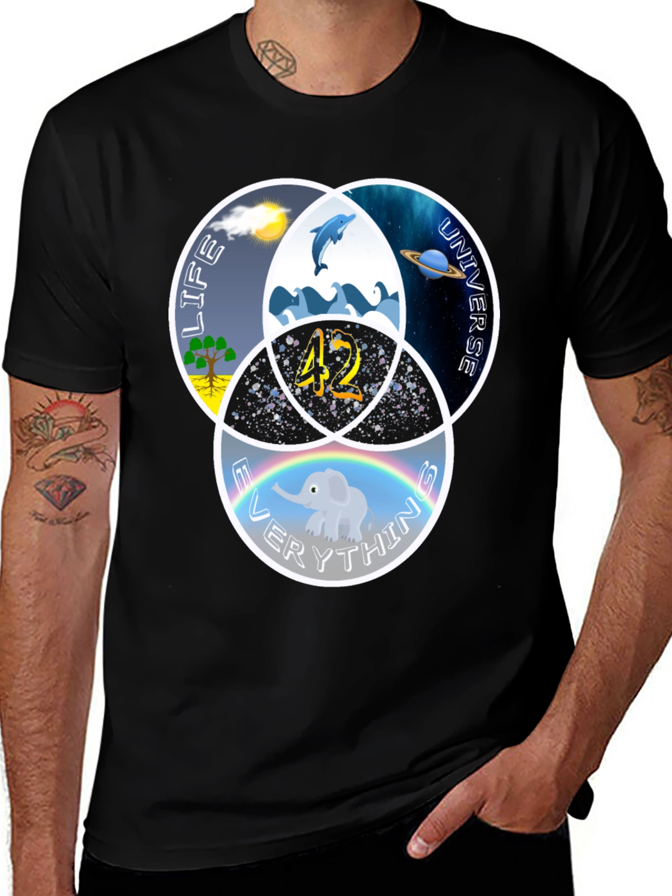 Life The Universe & Everything Graphic Tee