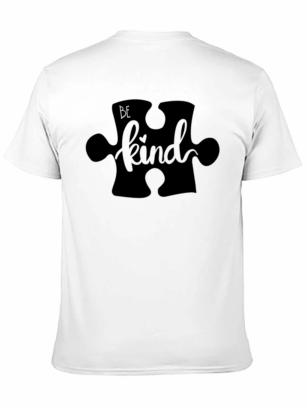 Be Kind Autism Awareness Puzzle Piece Tee